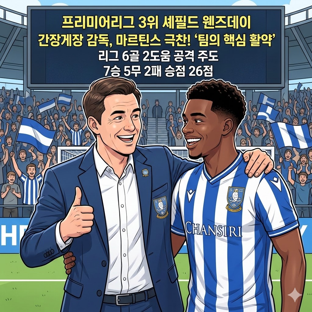 [셰필드 감독 극찬] 마르틴스, 엑셀시오르전 맹활약!